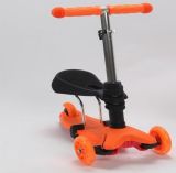 New Model 3 in 13 Wheel Best Kick Push Dual Pedal Lighted Ski Kids Scooter/3 in 1 Baby Mini