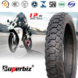 Motorcycle Rubber Tubeless Tyre (110/100-18) for Hard Terrain