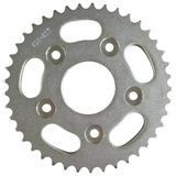 Motorcycle Sprocket/Rear Sprocket/Zinc/White