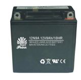 Motorcycle Battery 12V 9ah AGM Sealed Maintenance Free Type Called 12n9a