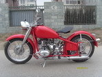 Solo Motorcycle (Red)