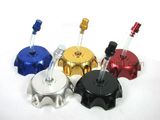 CNC Aluminium Motorcycle Parts Anodized Oil Tank Cap Cover