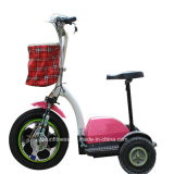 Three Wheels Electric Scooter with Basket