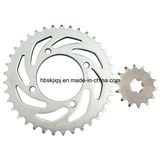 Q235 Steel Motorcycle Rear and Front Sprocket