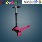 Colorful Plastic Scooter with Changeable Step Board Height Adjustable