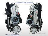 8'' Folding Electric Wheelchair with Brushless Motor