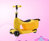 Made in China Latest Design Kids Scooter with Seat &Storage for Christmas