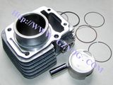 Yog Motorcycle Parts Cylinder Kit Piston Complete Rings Gasket Iron Block Std Dy90 St70 Cbf125 CB125 Cg125 Cg150 Cg200 YAMAHA Fz16 Italika Cylinder for Honda