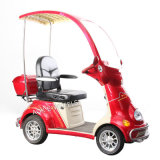 500W48V Four Wheels Disabled Scooter with Weather Cover (ES-029A)