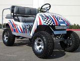 300 Cc, Four Stroke Gas Powered Golf Utility Vehicle