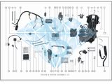 Engine & Wiring Assembly (ATV 250BS)