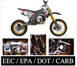 125cc Dirt Bike (EEC/EPA/CARB) (2008)