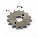 Motorcycle 15 Teeth Front Sprocket for 428 Chain (EGO46)