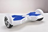 6.5 Inch White and Blue Fashionable Scooter