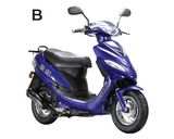50CC Scooter with EPA DOT EEC  (YY50QT-6B)