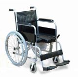 Aluminium Commode Wheelchair (HDCW-3002)
