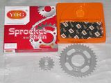 Yog Motorcycle Spare Parts Cg Sprockets Chain Kit