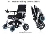 E-Throne 8'', 10'', 12'' Lightweight Brushless Folding Power Wheelchair with LiFePO4 Battery