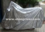 Polyester Coating Silver Motorcycle Cover