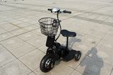 Portable Compact Mobility 3 Wheels Travel Electric Scooter Foldable Easy Carrying Knee Walker